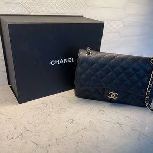 Full Set Chanel Timeless Classic Jumbo - Box, Dust Bag, Authenticity Card & Rec.